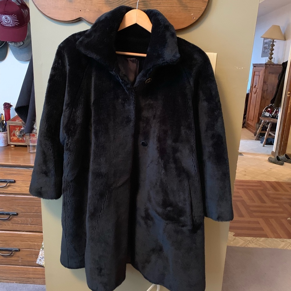 Black Fur Coat